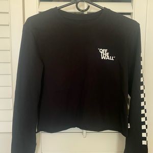 Cropped Vans “Off The Wall” Long sleeve